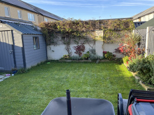 Before construction of Garden Room