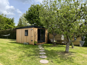 Cedral Cladding garden room Maynooth, County Kildare